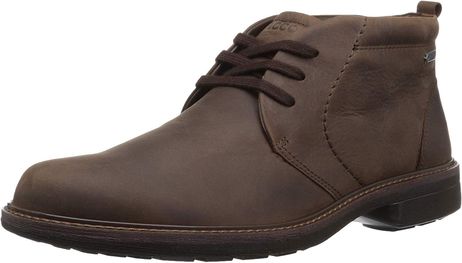 

ECCO Men s Turn Gore-TEX Chukka Tie Boot, Cocoa Brown Oil Nubuck, 6-6.5
