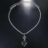 Bohemian Style Heart-Shaped Tassel Rhinestone Navel Ring with Waist Chain for Women's Belly Button Piercing Jewelry
