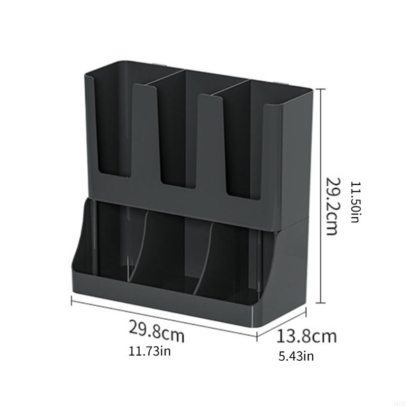 Kunststoff Einwegbecherhalter Organizer Für Küche Büro Und Restaurant Platzsparendes Design B03E
