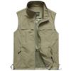 Men's Lightweight Outdoor Photography & Fishing Vest for Middle-Aged & Elderly - Spring/Autumn/Summer Wear