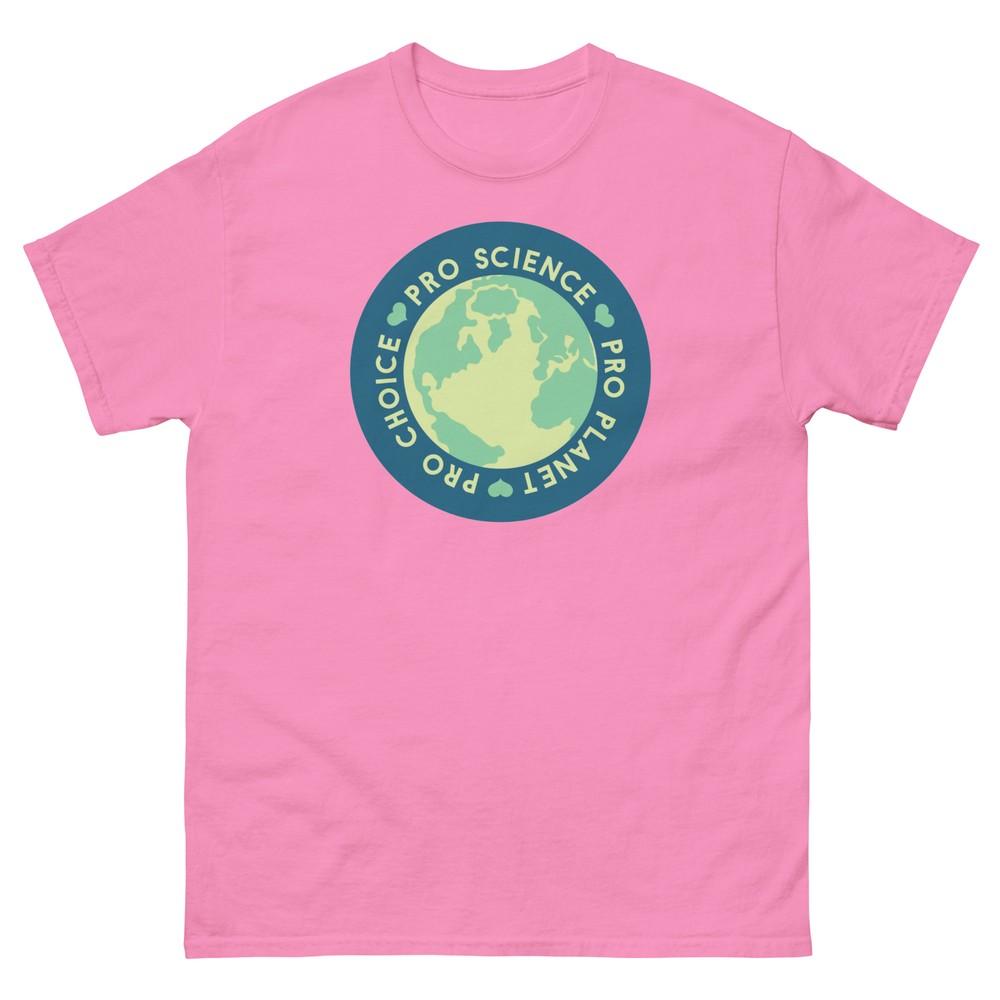 

Pro Choice Pro Science Pro Planet Earth T-Shirt 3XL
