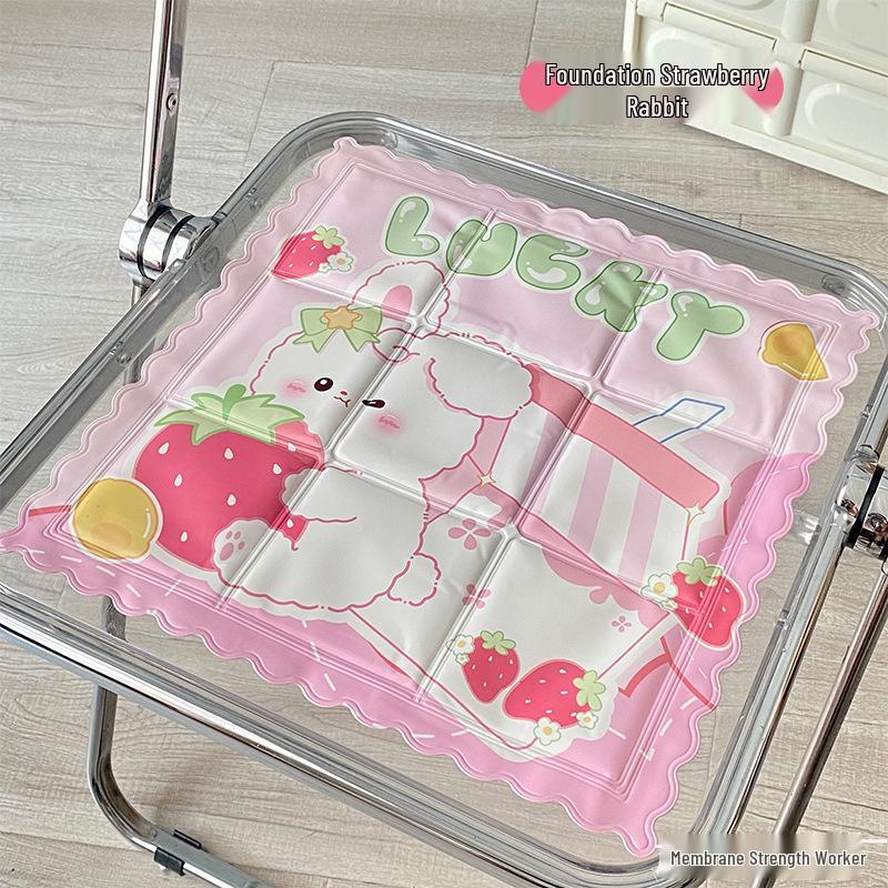 Breathable Ice Crystal Cooling Seat Cushion for Home, Office, Dorm, and Pets