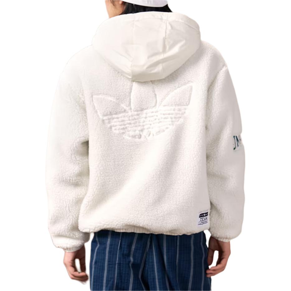 adidas Originals Mc Sherpa Jacket Unisex White HS2005