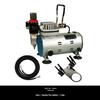 HD-130 Airbrush Set: Silent Mini Compressor & Piston-Type Model Painting Tool