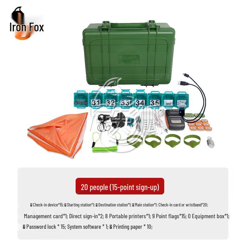 Iron Fox Orienteering & Marathon Electronic Timing System