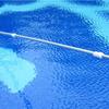 12ft Aluminum Telescopic Pool Pole, 2-Piece Adjustable Expandable Incremental Extensions