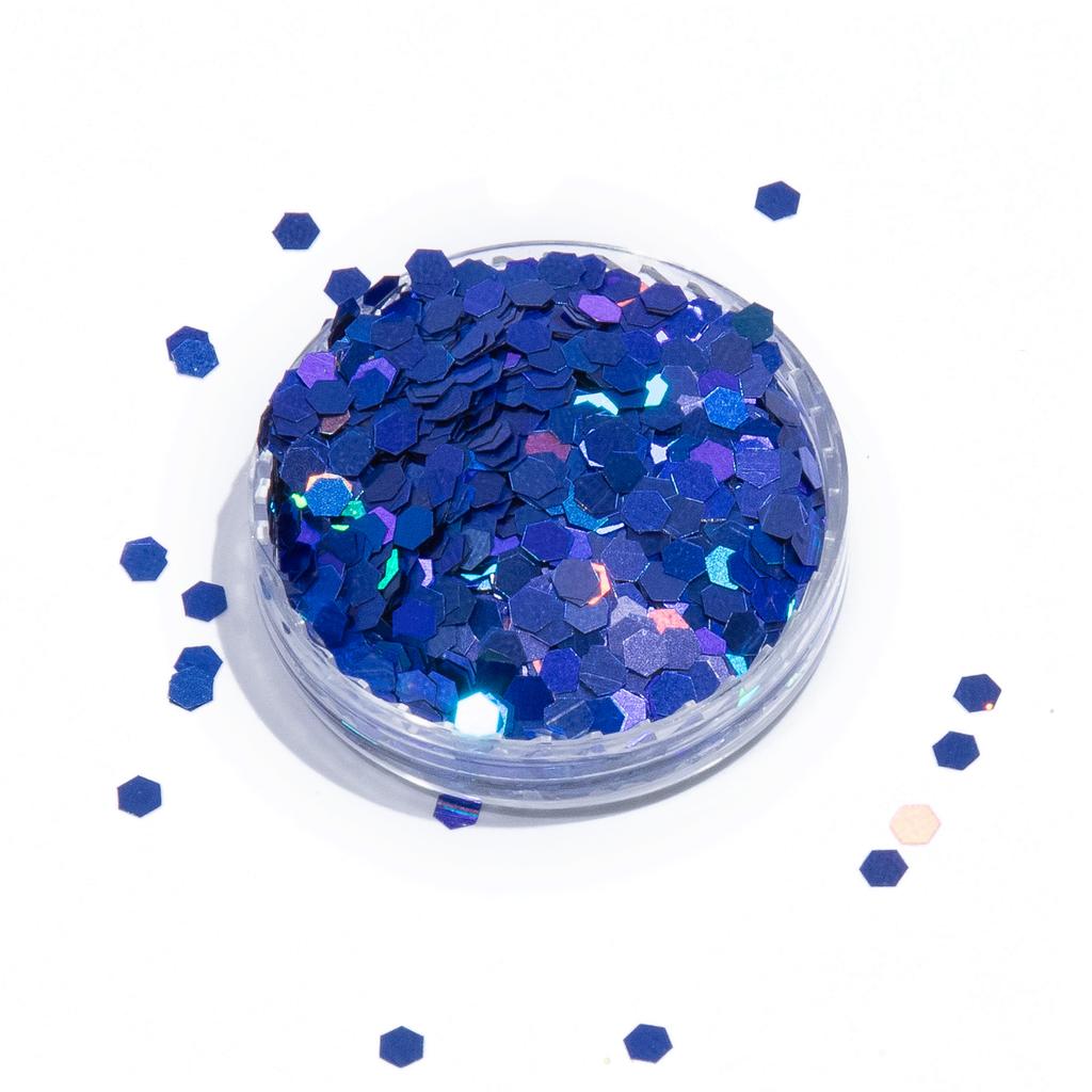 Holographic Solvent Resistant Polyester Glitter High Sparkling Extra Fine Laser Glitter for Nails Art Tumblers