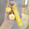 Football Cup Cartoon Mini Simulation Football Keychain Outdoor Backpack Key Pendant Gift Travel Commemoration