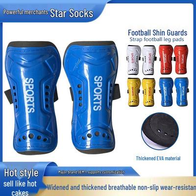 Strap-On Anti-Kollisions-Fußball-Schienbeinschützer für Erwachsene und Jugendliche