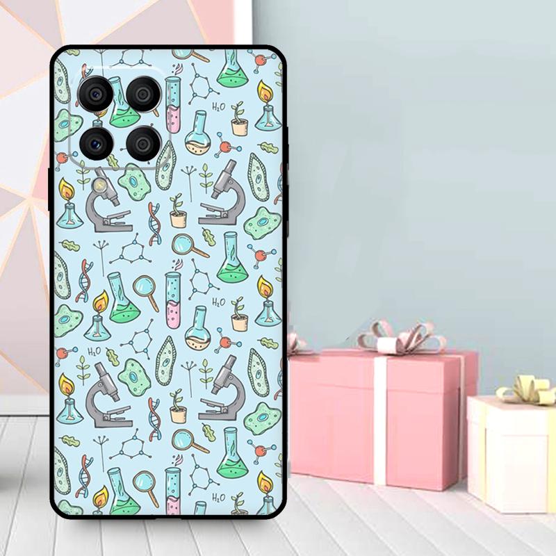 Biologie und Chemie Hülle Für Samsung Galaxy M06 M11 M31 M14 M34 M54 M12 M32 M52 M15 M13 M16 M36 M56 M53 M35 M55
