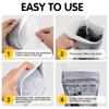 2025 New 10Pcs Portable Emergency Urine Bag with Super Absorbent Powder for Car Travel Camping Outdoor Activity