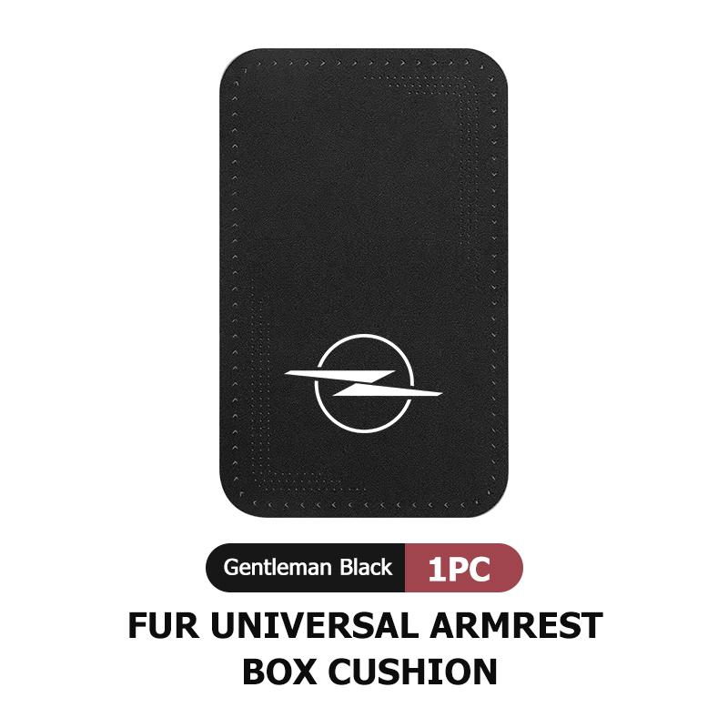 For Vauxhall Breathable Leather Car Logo Armrest Box Cover Central Armrest Protective Pad Tigra Corsa VXR Astra D G J H Zafira