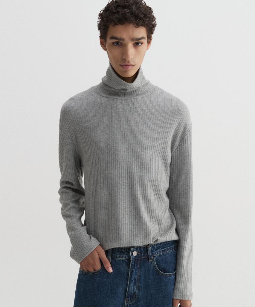 DNSR Knitted Turtleneck Grey
