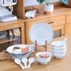 Royalstar Porcelain Rhythm 10-Piece Kitchenware Set