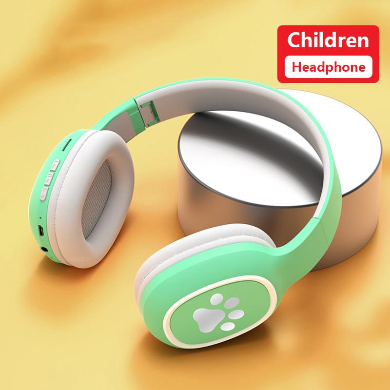 Bluetooth Headset Wireless Headphone Cute Stereo Earphone Support SD Card Radio Call For Xiaomi iphone Sumsamg Children's gift