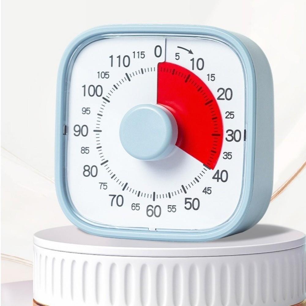 Self-Discipline Visual Timer Silent Operation Kitchen Timer Countdown Alarm Clock  Children