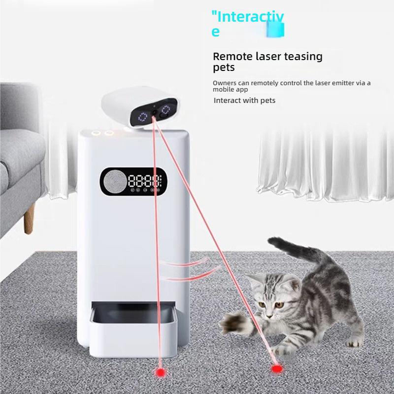 APP Control Visual Smart Pet Feeder Large Capacity Remote Video Automatic Food Dispenser