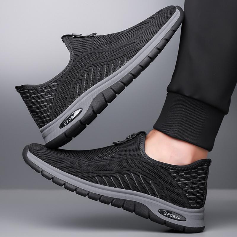 New Summer Men Soft Sport Shoes Breathable Fashion Mesh Running Shoes Comfortable Man High Quality Outdoor Lightweight Sneakers