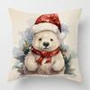 Decorative Cushion Home Living Room Decor Throw Pillow Cover  xcm xcm xcm xcm plant winter Merry Christmas