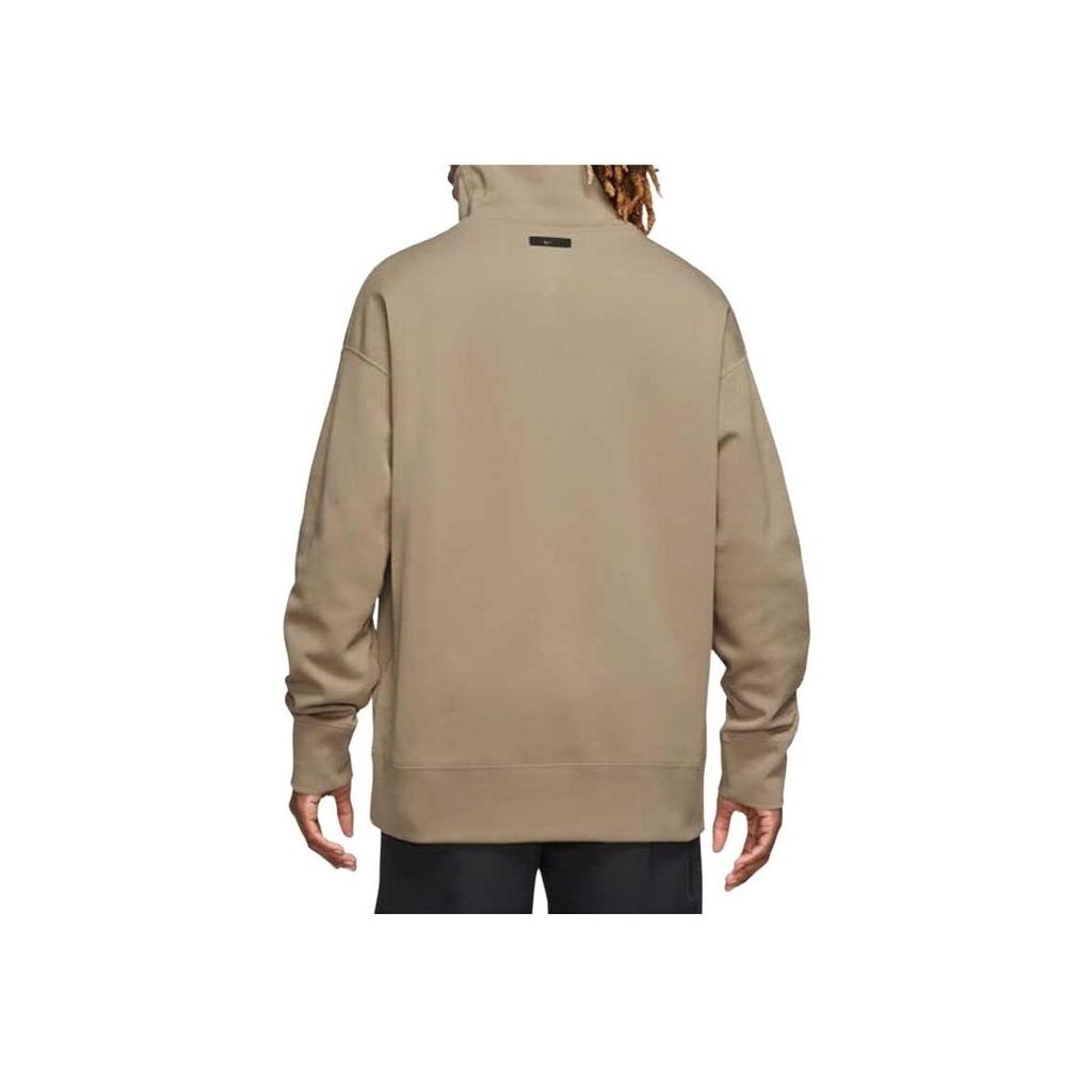 Nike Sportswear Tech Fleece Reimagined Turtle Neck Long Sleeve Sweatshirt Men Khaki FB8170-247