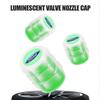 4Pcs Luminous Car Tyre Hub Caps Wheel Tire Valve Cover For Mustang Ford 2 3 4 5 MK 2 6 7 Ranger Fiesta Kuga Mondeo Fusion Taurus djzh66