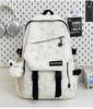 Schoolbag Niche Ins Wind Large Capacity Multi-pocket Backpack High Value Backpack Junior High School Ultra-light and Thin Student Schoolbag