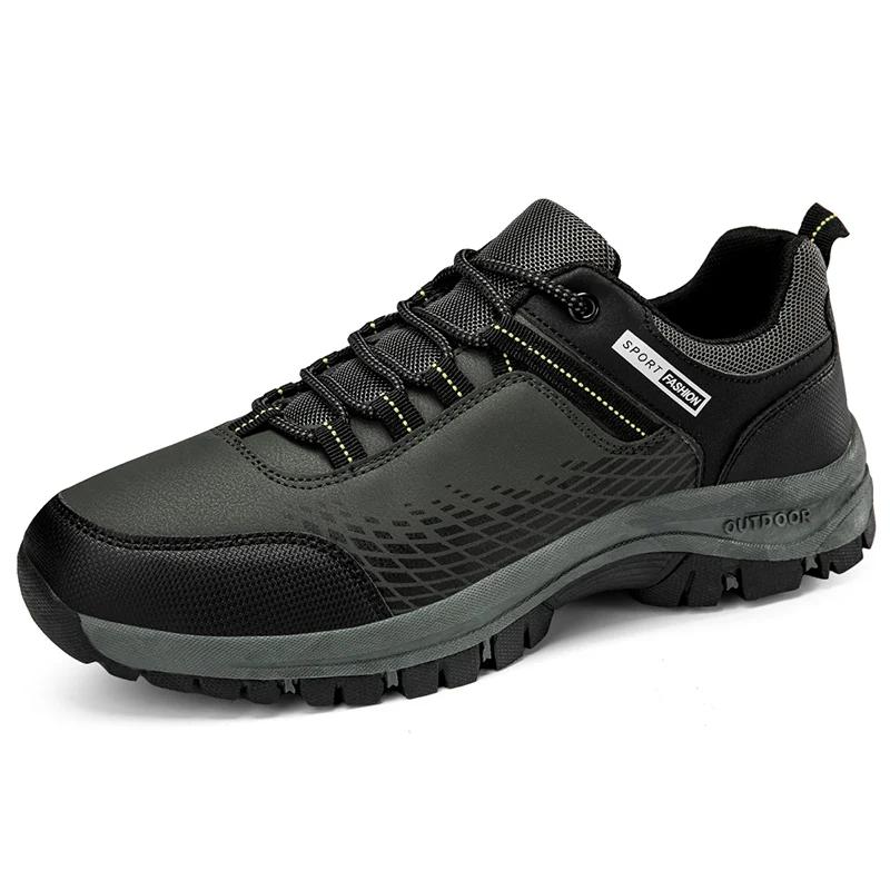 Fashion Men Boots Spring Autumn Casual Shoes for Men Waterproof Comfortable Masculino Outdoor Walking Sneakers Male Shoes Zapatillas