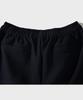 FFEFF STUDIO Single-Pleat Wide Elastic Waist Slacks (Dark Navy)