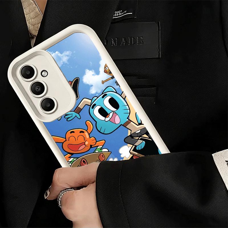 Phone Case for Samsung Galaxy S26 S25 Ultra S24 FE A-Amazings G-Gumballs Shell S23 Plus S22 + S21 S20 5G Soft Silicone Funda