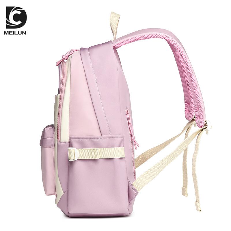 New primary school schoolbag burden reduction backpack large capacity casual backpack fashion tutoring bag