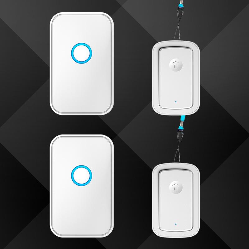 Elderly Wireless Emergency Alert: Long-Distance One-Button Call Bell for Help