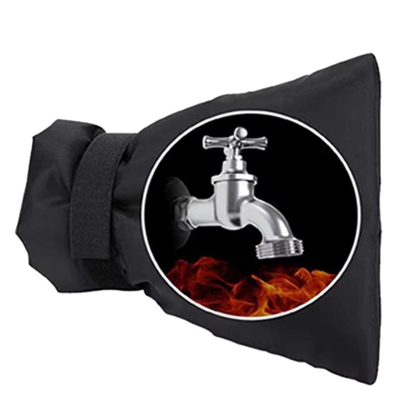 

1/2/5/10 шт. Чехол для уличного крана Зимняя защита от замерзания Утепленная накладка на кран Водонепроницаемый Чехол для крана против трещин Защита трубы