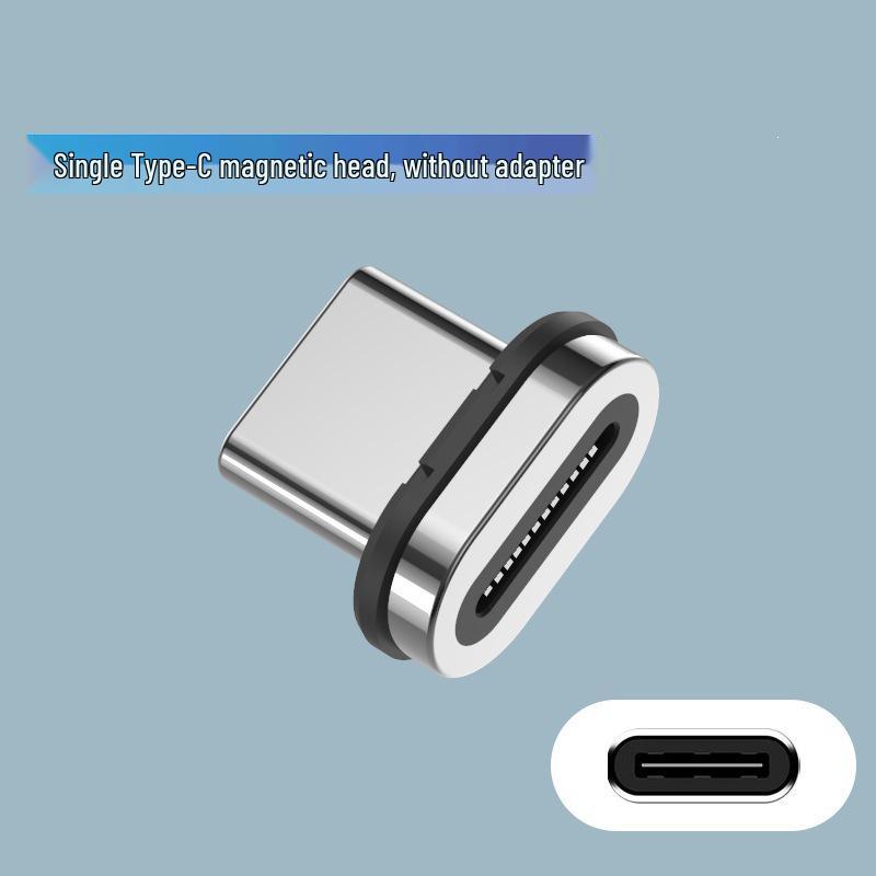 Zinc Alloy Elbow Type-C Magnetic Adapter PD100W Fast Charger & 4K Video Connector for MAC