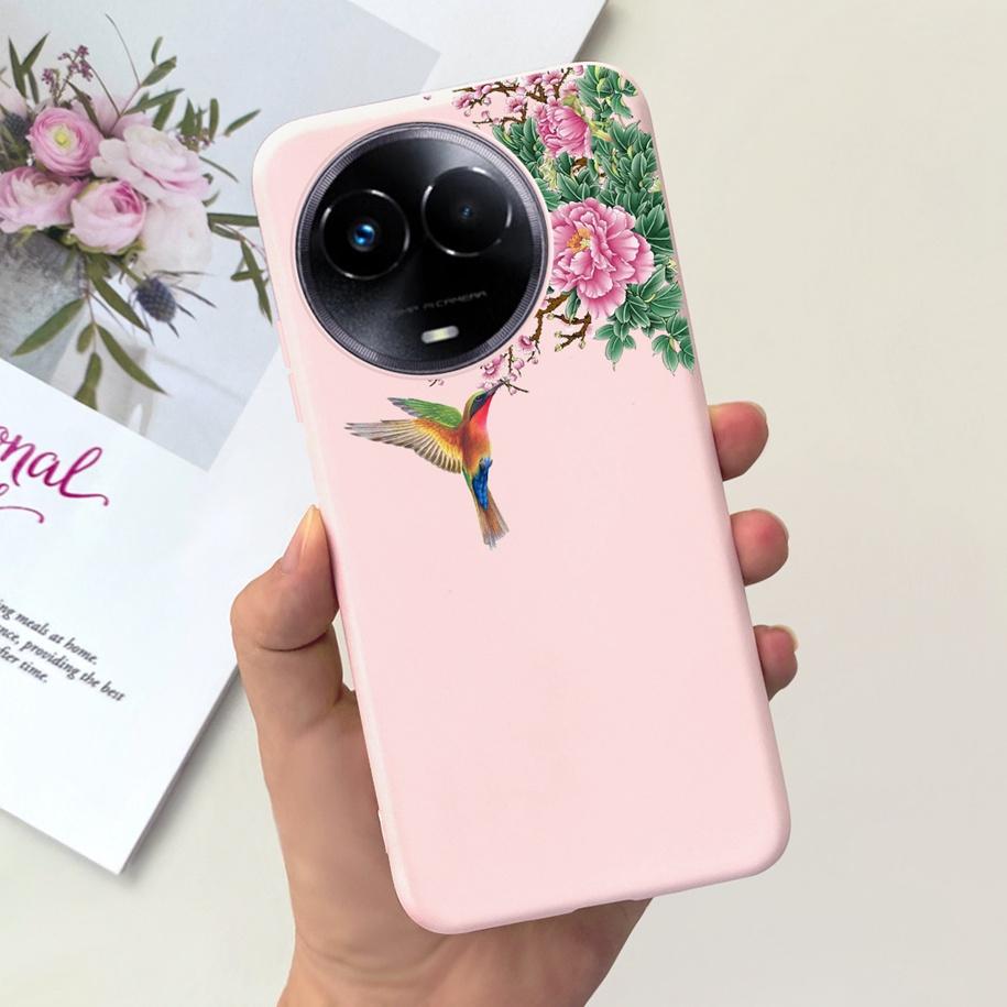 Shockproof Case For Realme 11 5G / Realme 11X Phone Cover Fashion Girls Soft Silicone Funda For Realme11 11 X 2023 RMX3785 Coque