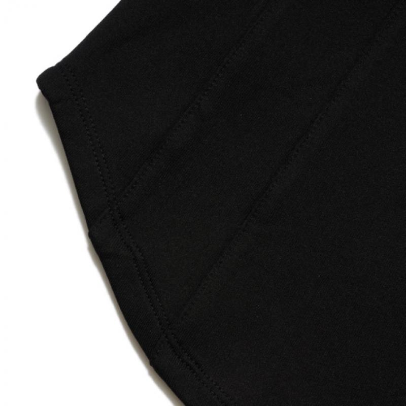 Blu DoT 7 8 Sleeve EssenTial Collar T shirT Bk