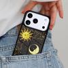 Suns Moons Astrological Phone Case for iPhone 17ProMax 12 13 14 15 16e 17 Pro Max Plus Air Cover