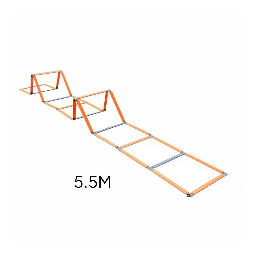 Coordination Training Ladder Multifunctional Agility Hurdle Fixed Frame