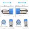 9 mm-es B9 bajonett E10 alap gombos kapcsoló LED izzóhoz, ZB2XB2LAY37 12V kanóc