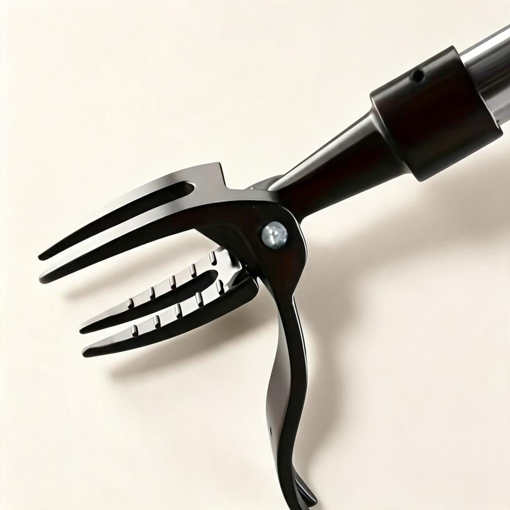 1pc 4-Claw Weed Tool Head - Professional Root Extractor for Tough Garden Weeds, Ergonomic Yard Maintenance Solution