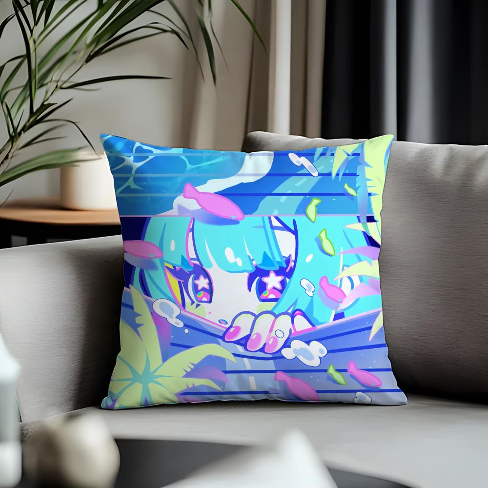Trending MMmuse Dashead Cushion Cover Antidustmite Pillowcase Invisible Zipper Silky Short Plush Sofa Cushion Cover