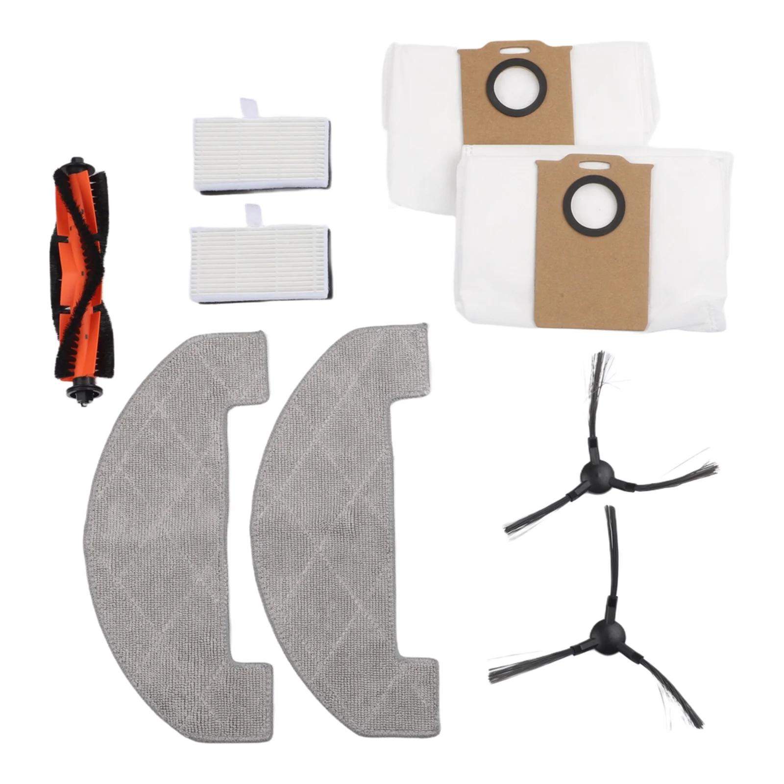 

For MONSGA MS1 MAX Robot Vacuum Replacement Parts Main Brush+ Mop Cloth+Filter+Dust Bag+Side Brush Kits Household Cleaning Tools