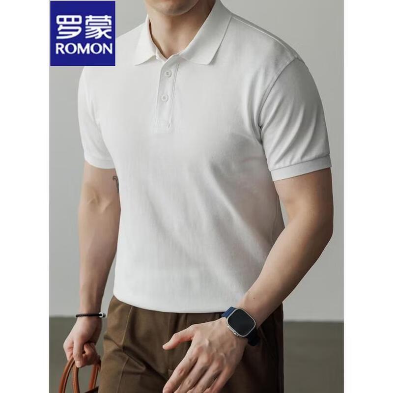 

Мужская рубашка-поло ROMON с эффектом охлаждения, в стиле business casual S
