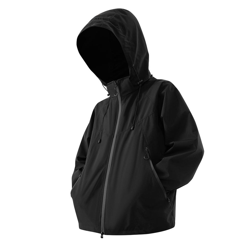 Neue Frühlingsjacke Einzelmantel Damen Winddicht und Wasserdicht Campinganzug Jacke