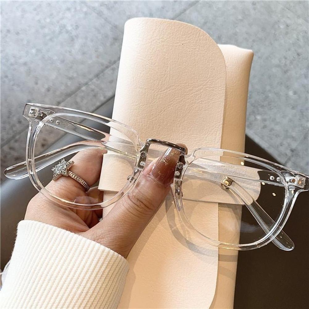 new fashion star anti-blue light glasses luxury brand designer 2022 trendy vintage metal frame rectangle Computer glasses