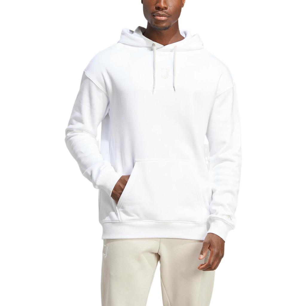 Adidas Sweatshirts Men's White Hooded Moderate Regular HS9802