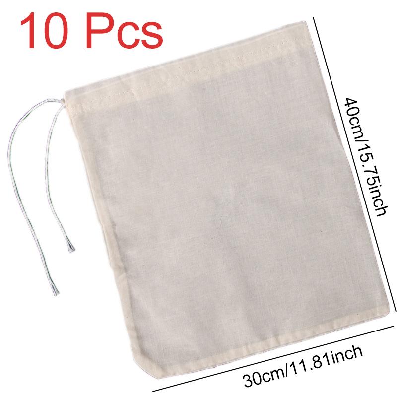 Cotton Gauze Kitchen Items Reusable Tofu Cheese Filter Cloth Butter Milk Coffee Filter Tools Nut Milk Bags Food Yogurt Strainer