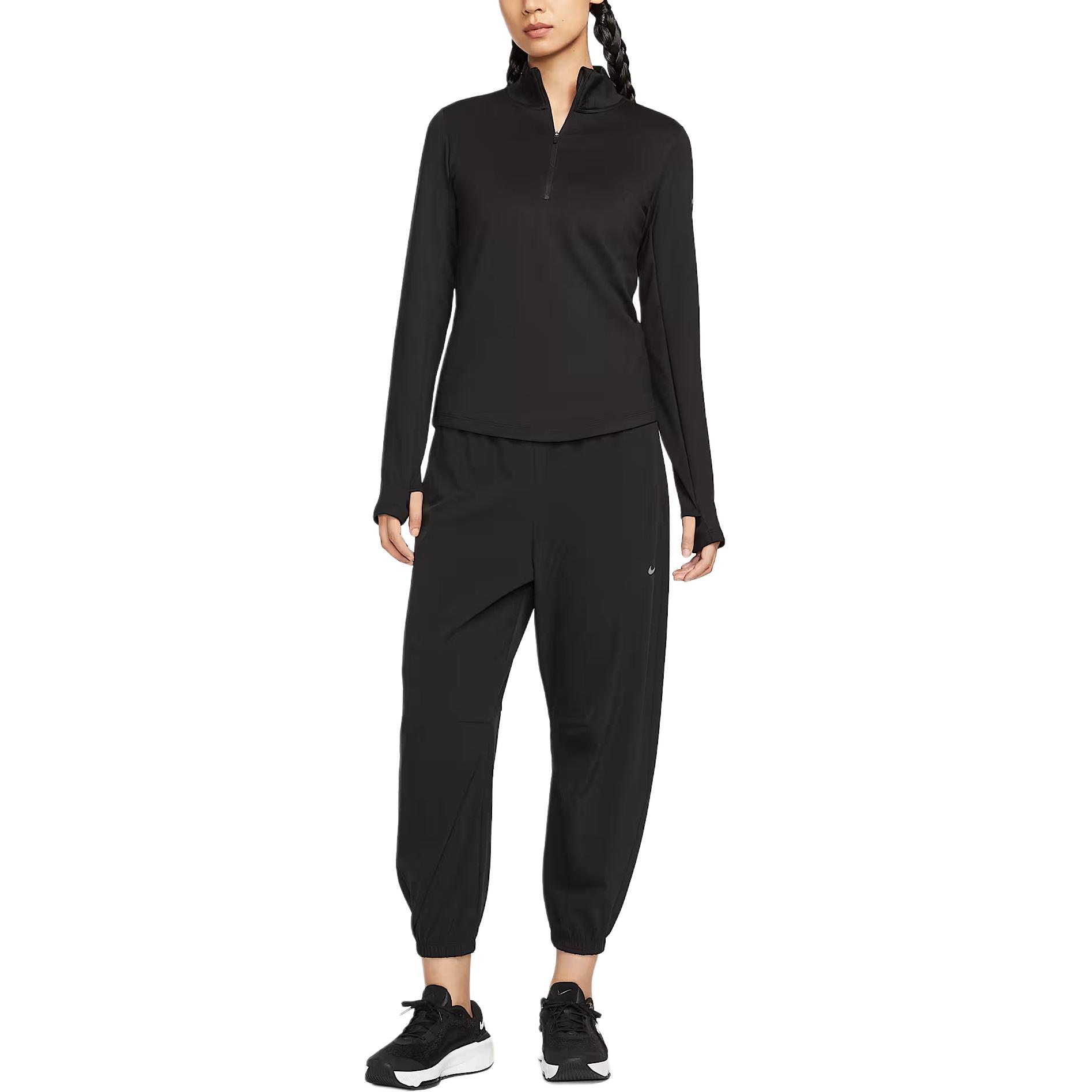 

Nike Therma-FIT One Reflective Logo Warm Half-Zip Pullover Long Sleeve T-Shirt Women Tops HV3689010 S