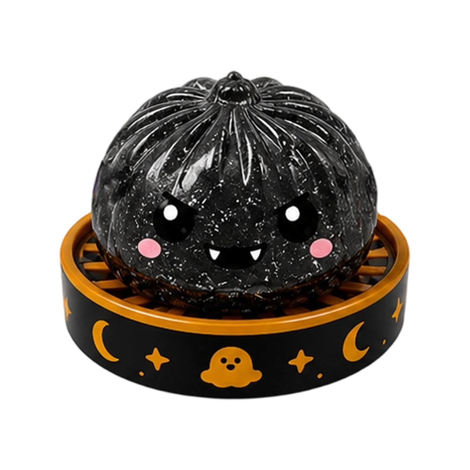 Halloween Stress Steamed Bun Toy One Size чёрный