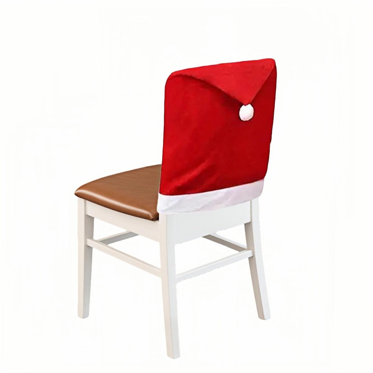 

1/4pcs Funny Christmas Car Seat Pillowcase Santa s Hat Automotive Seat Headrest Cover Car Interior Decor Accessories Gift 50x60cm