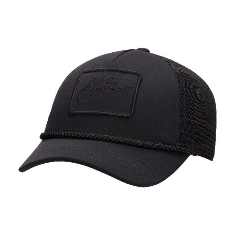 Nike Dri-FIT Rise Structured Trucker Cap Unisex caps Black FB5379-010 S-M